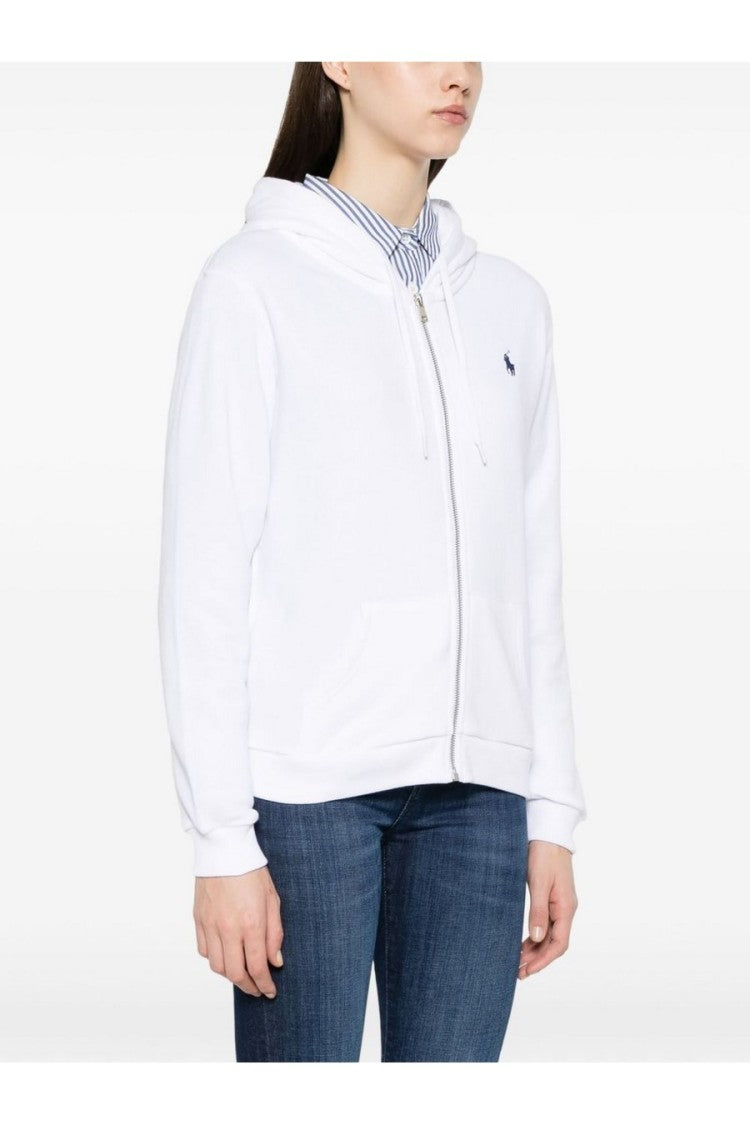 Zip-Up Sweatshirt With Cozy Hood