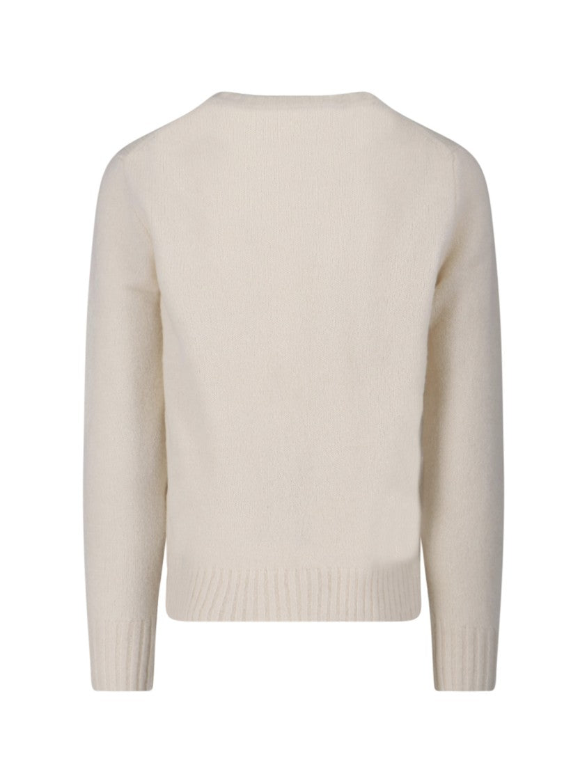 Logo Sweater – Beige