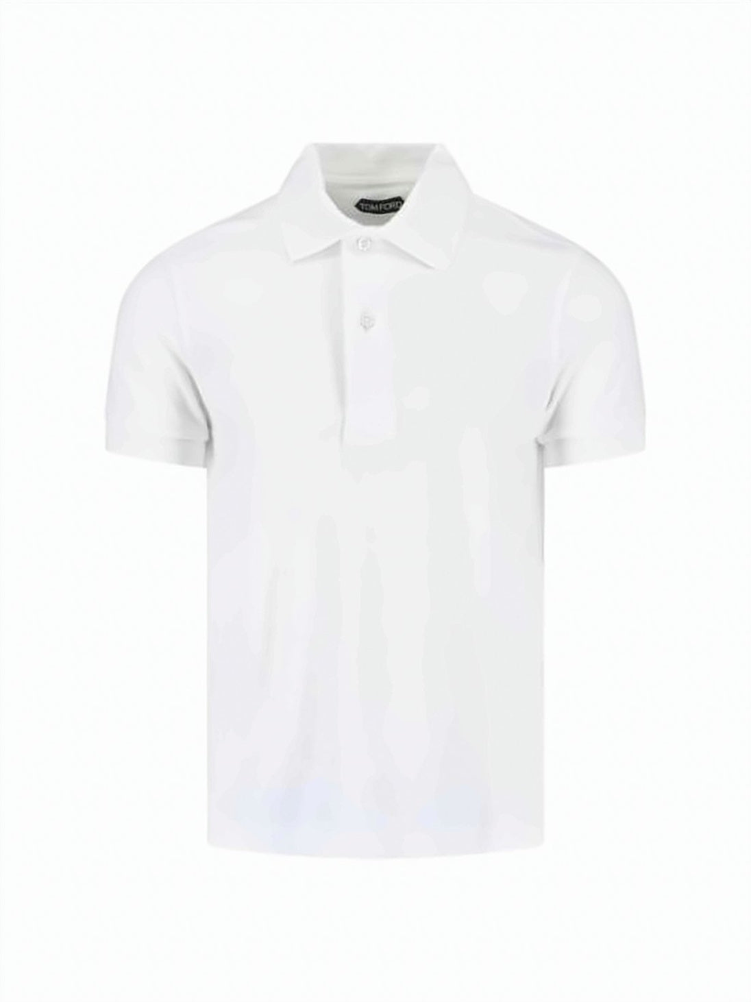 Short-Sleeve Polo Shirt with Traditional Collar