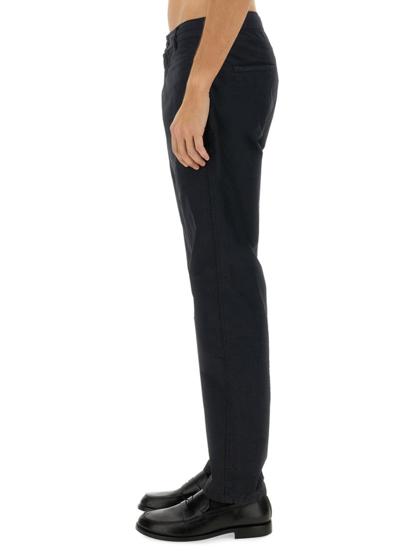 Tailored Black Chino Pants