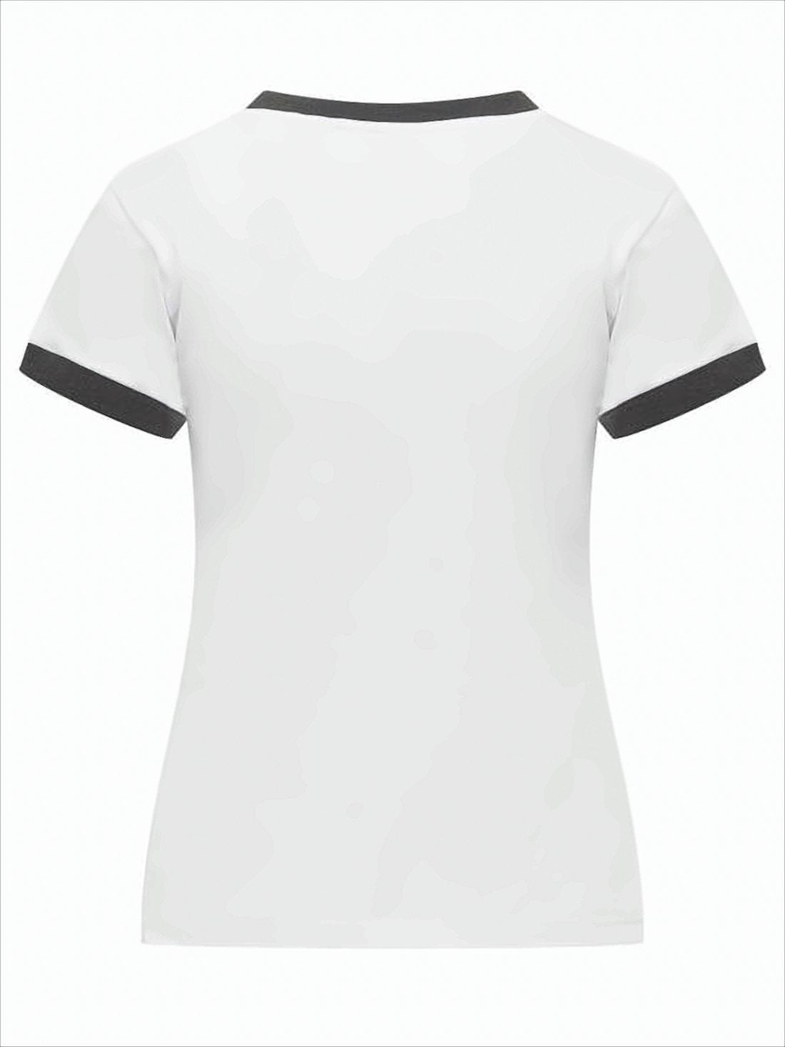 Short-Sleeved T-Shirt with Graphic Kitten Print