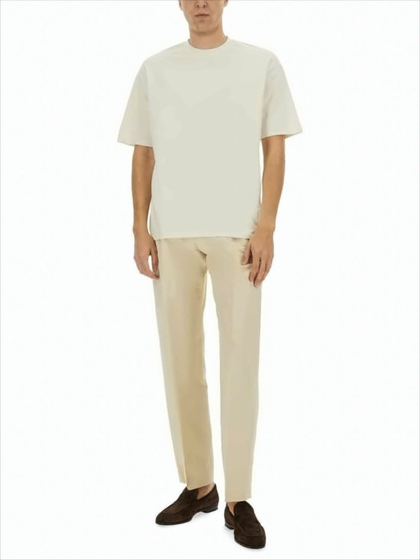 Straight-Leg Chino Pants with Tailored Fit