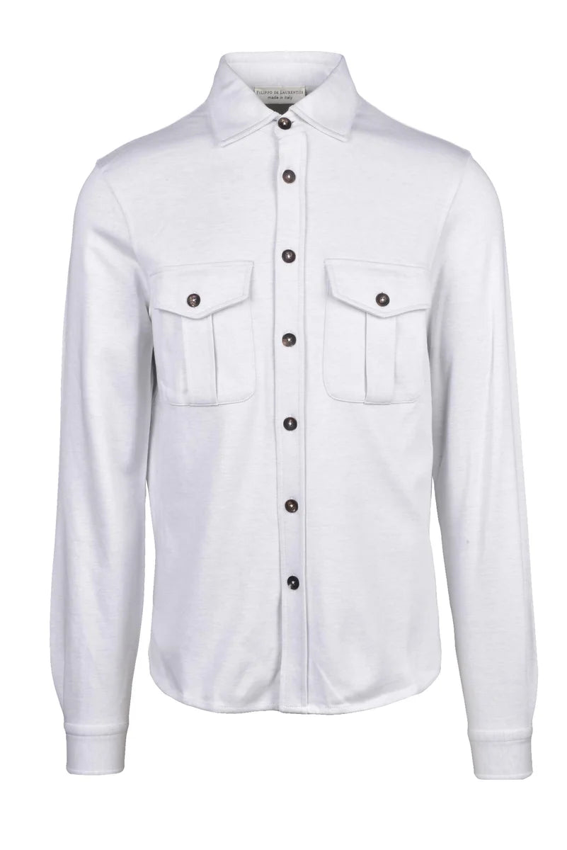 Cotton Shirt - White