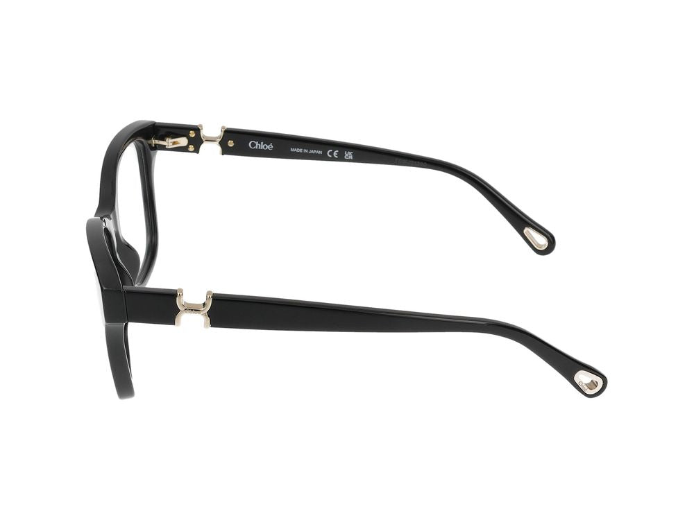 Eyeglasses Chloé CH0334O 006 black black transpare 52/17/140