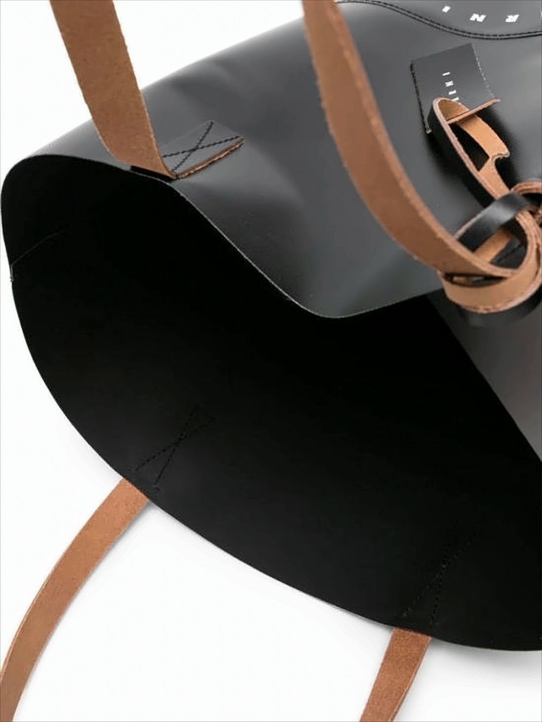 Minimalist Black Polyester Tote Bag