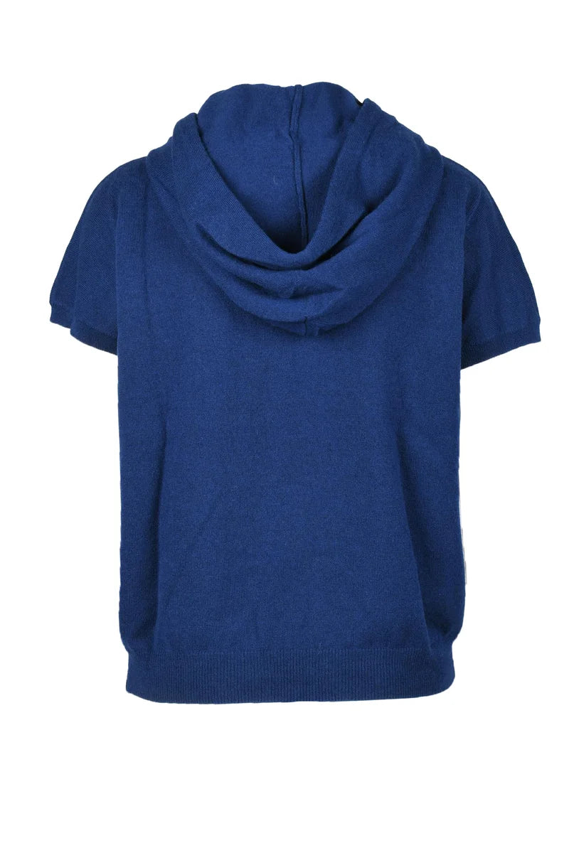 Blue Mohair and Cashmere Sweater