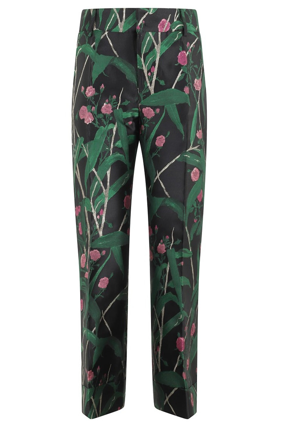 Hendrix Cropped Bamboo Jacquard Pants