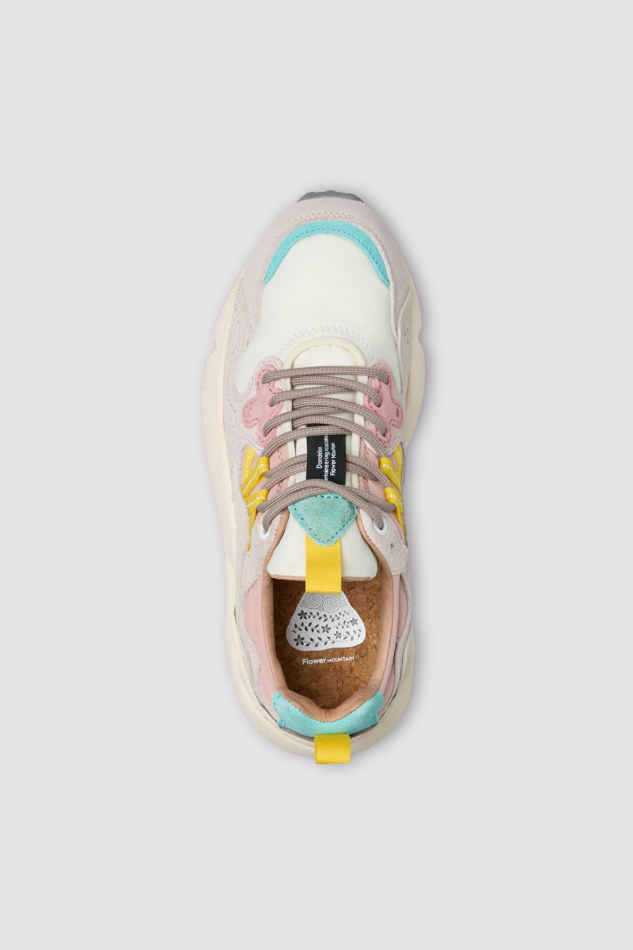 Layered Design Sneakers with Chunky Sole