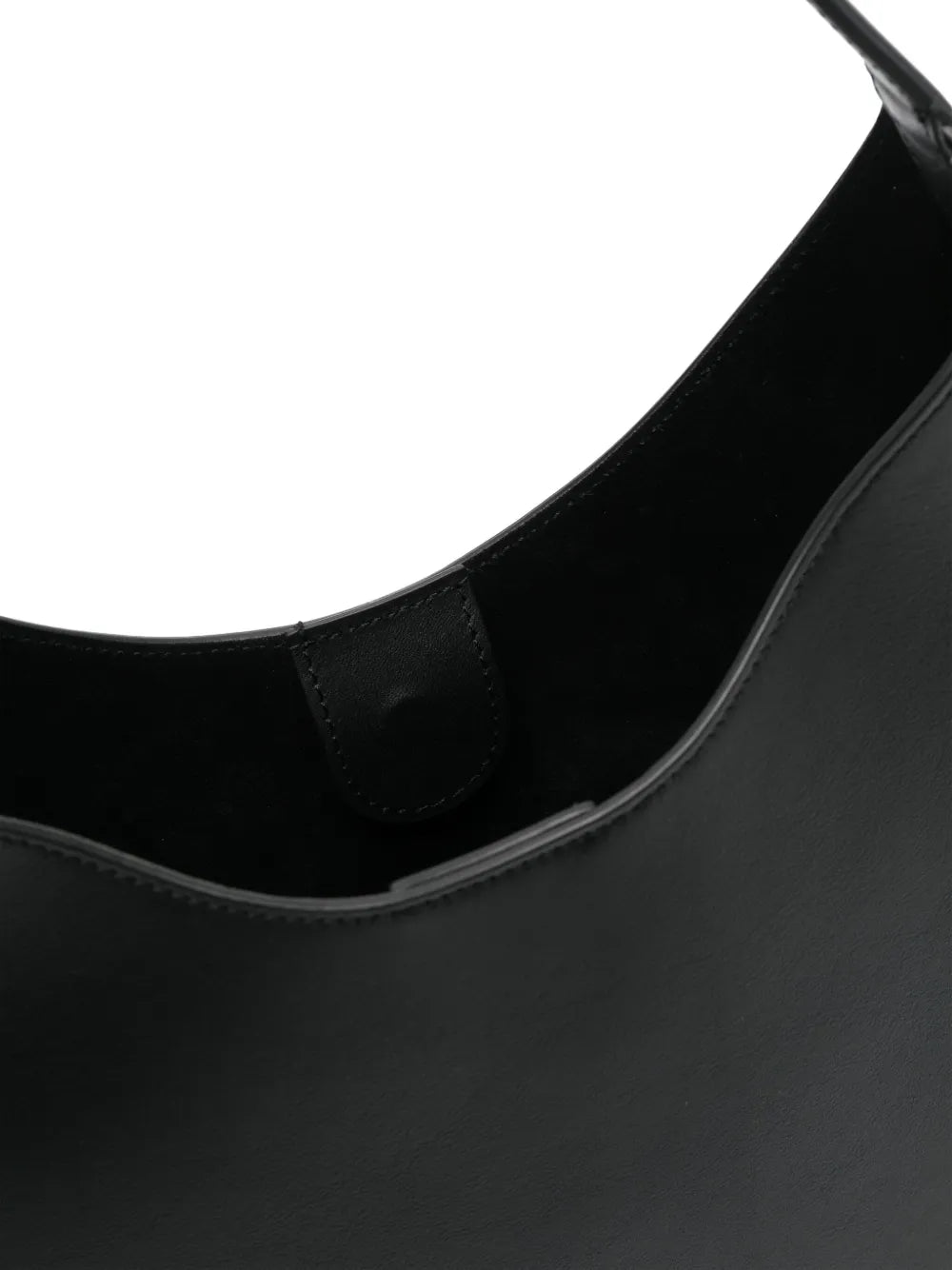 Structured Handbag With Detachable Shoulder Strap And Minimalist Design