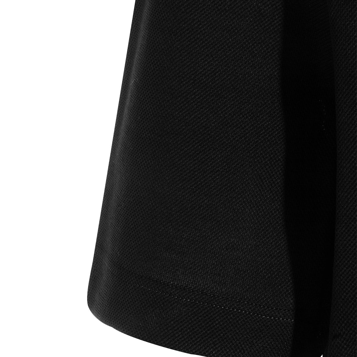 Black Cotton Polo Shirt
