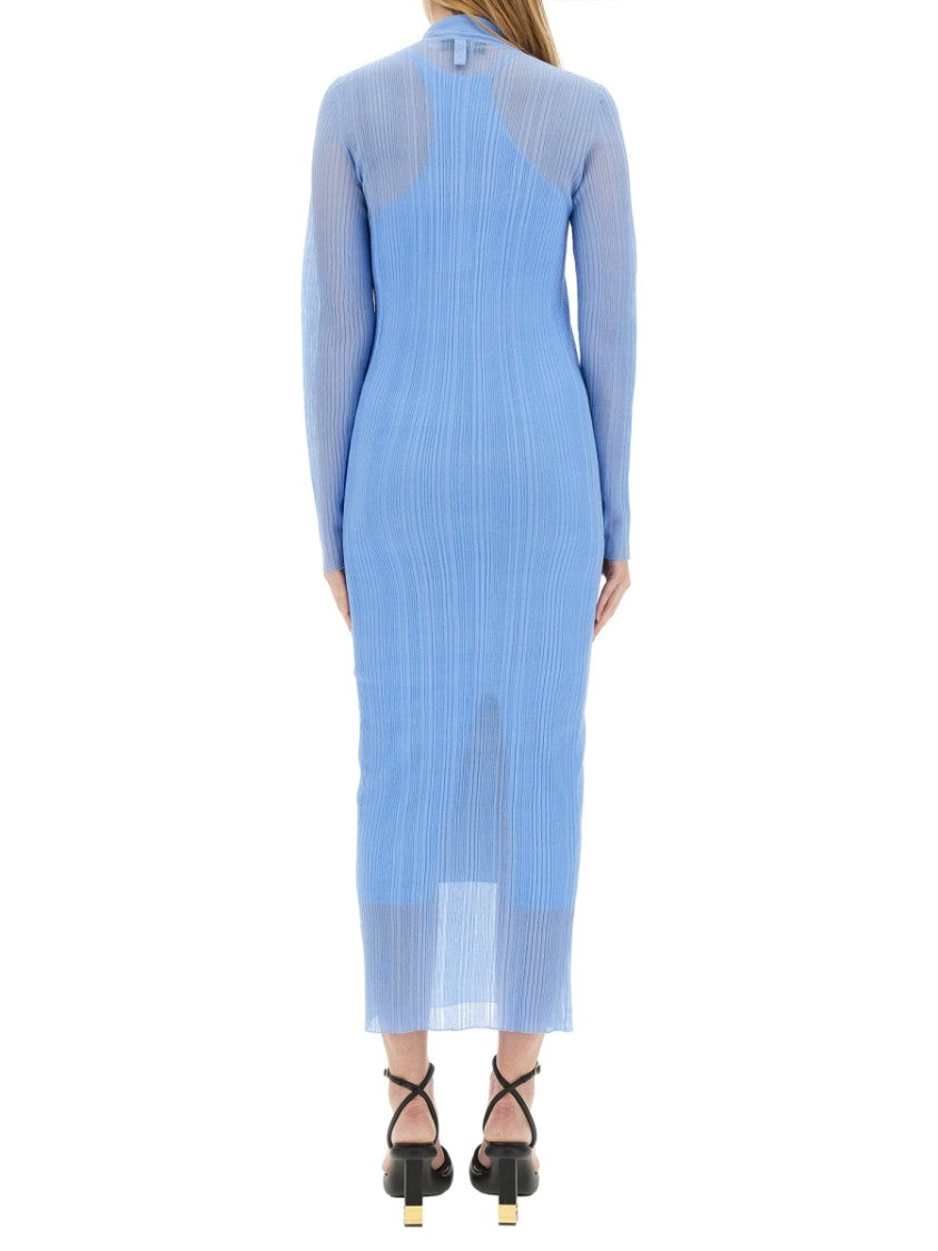 Ribbed Knit Midi Dress