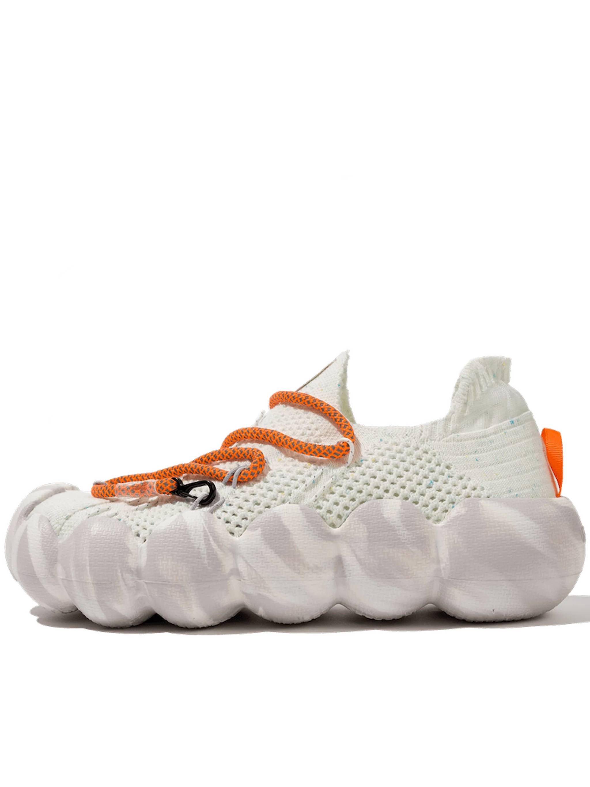 White Knit Apres Mule