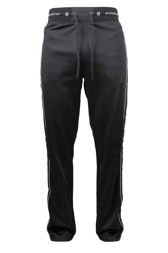 Jogging Pants With Velvet Side Stripes