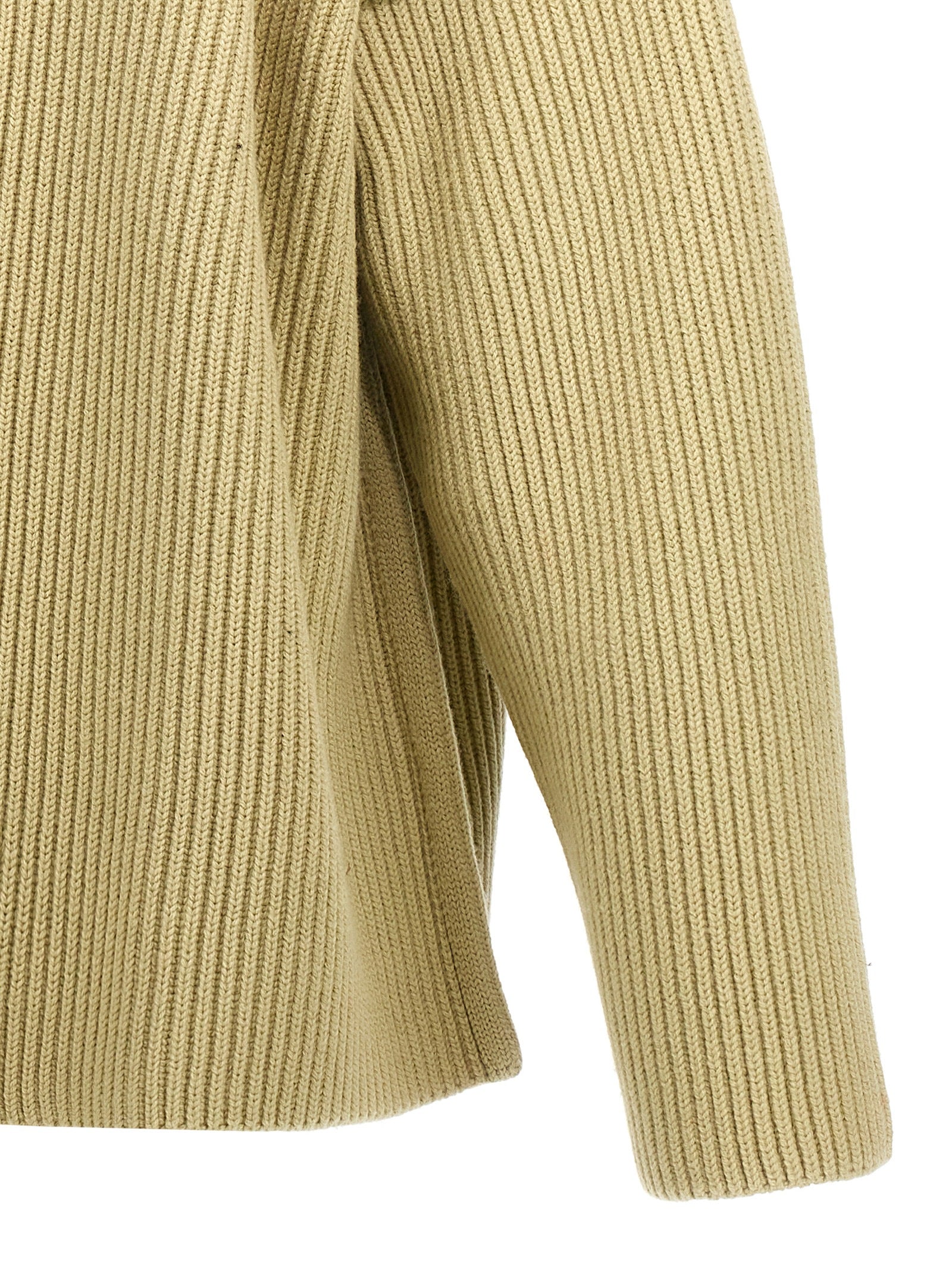 Geometric Neckline Sweater