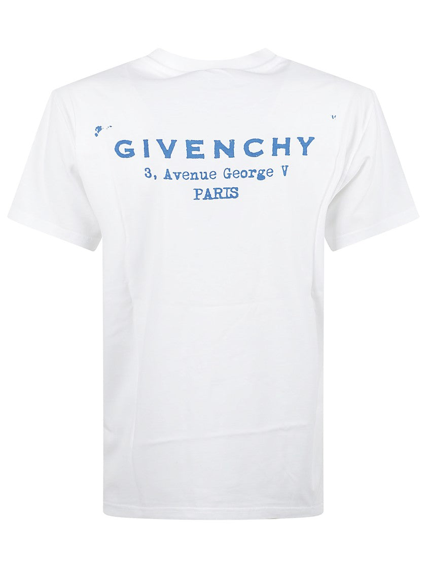 Crew Neck T-Shirt With Ribbed Neckline