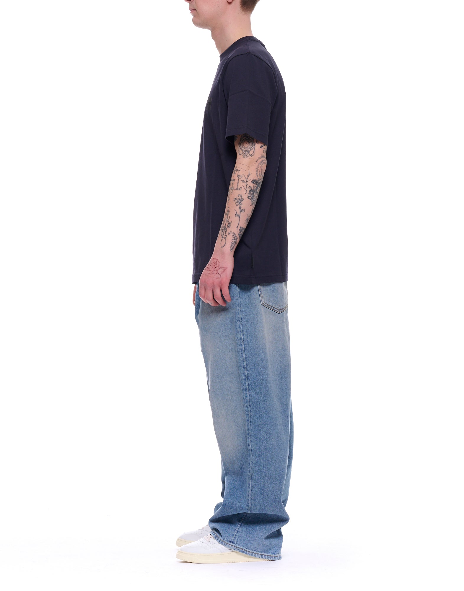 Blue Tito Relaxed Fit Baggy Jeans