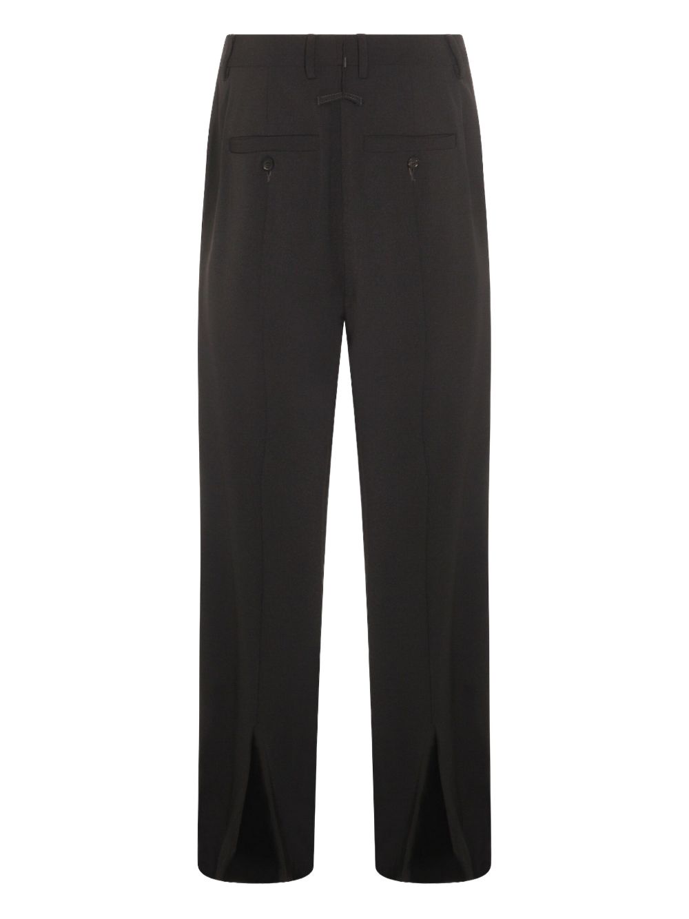 Pleated Black Trousers