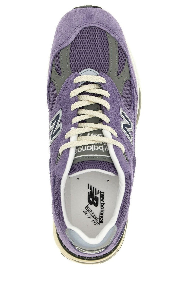 Made In Uk 991V2 Sneakers – Purple