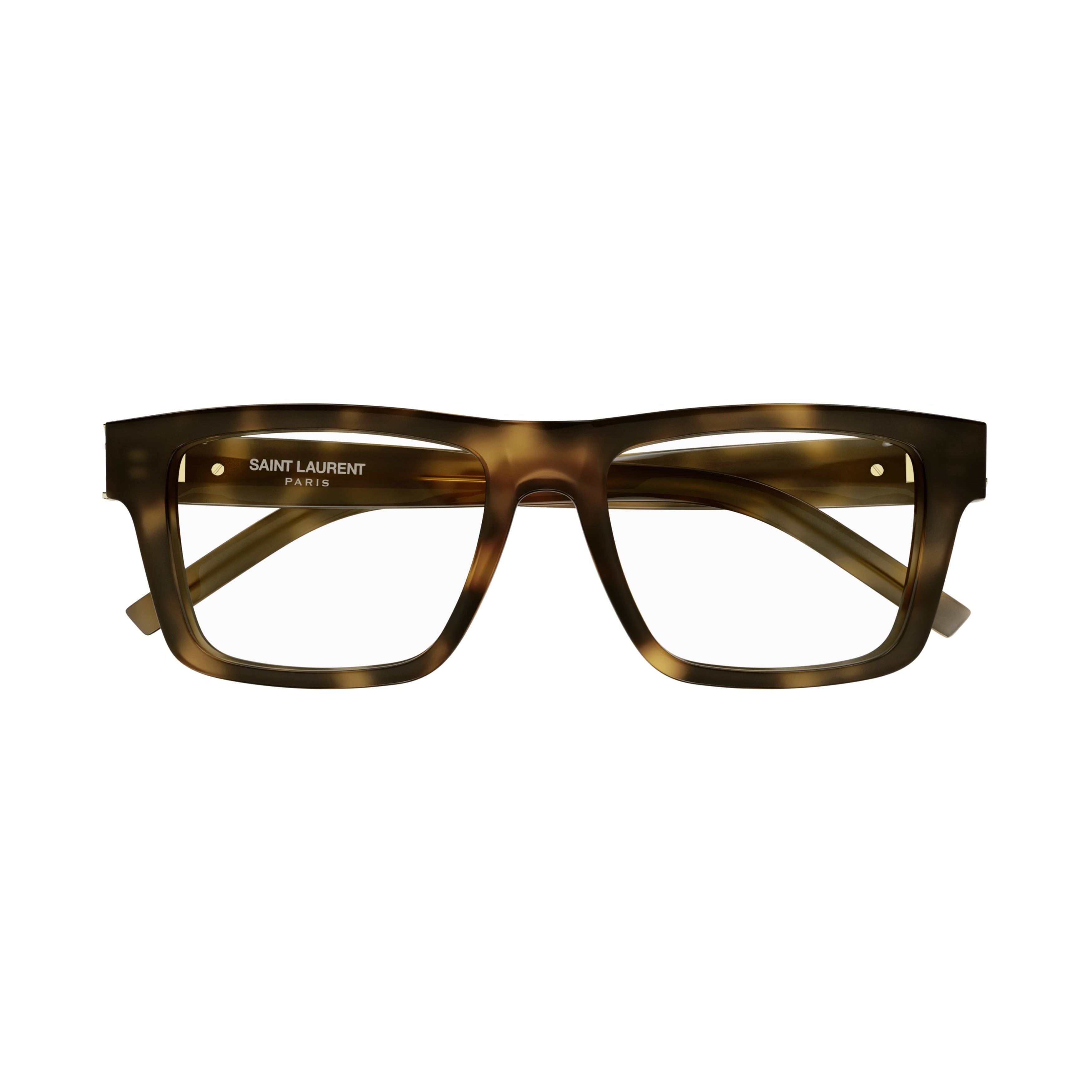Sl M10_B Bold Rectangular Tortoiseshell Eyeglasses