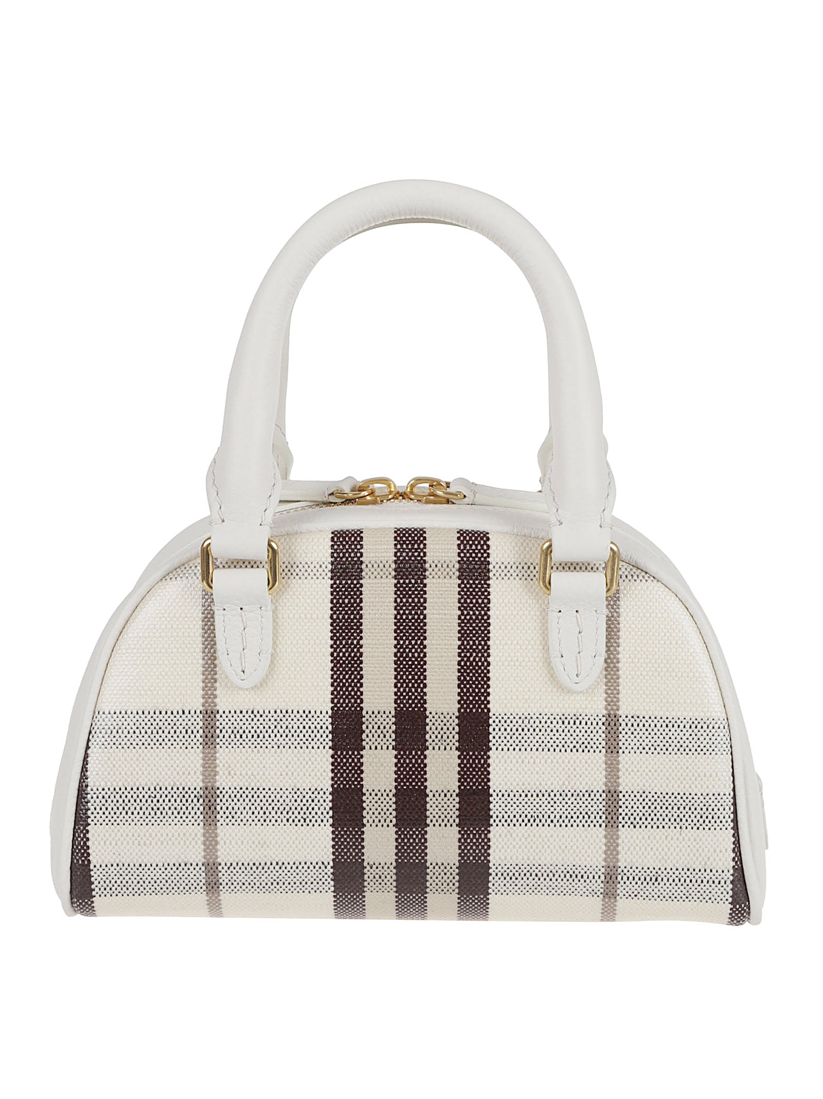 Highlands Small Top-Handle Bag in Check Pattern