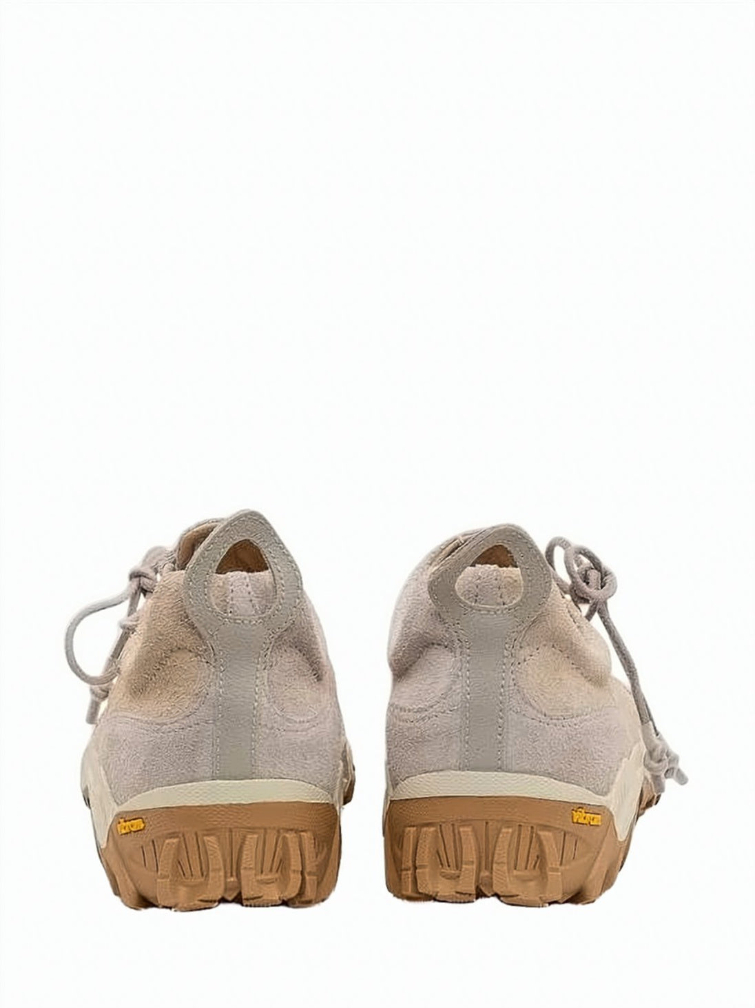 Low-Profile Suede Sneakers with Vibram Sole