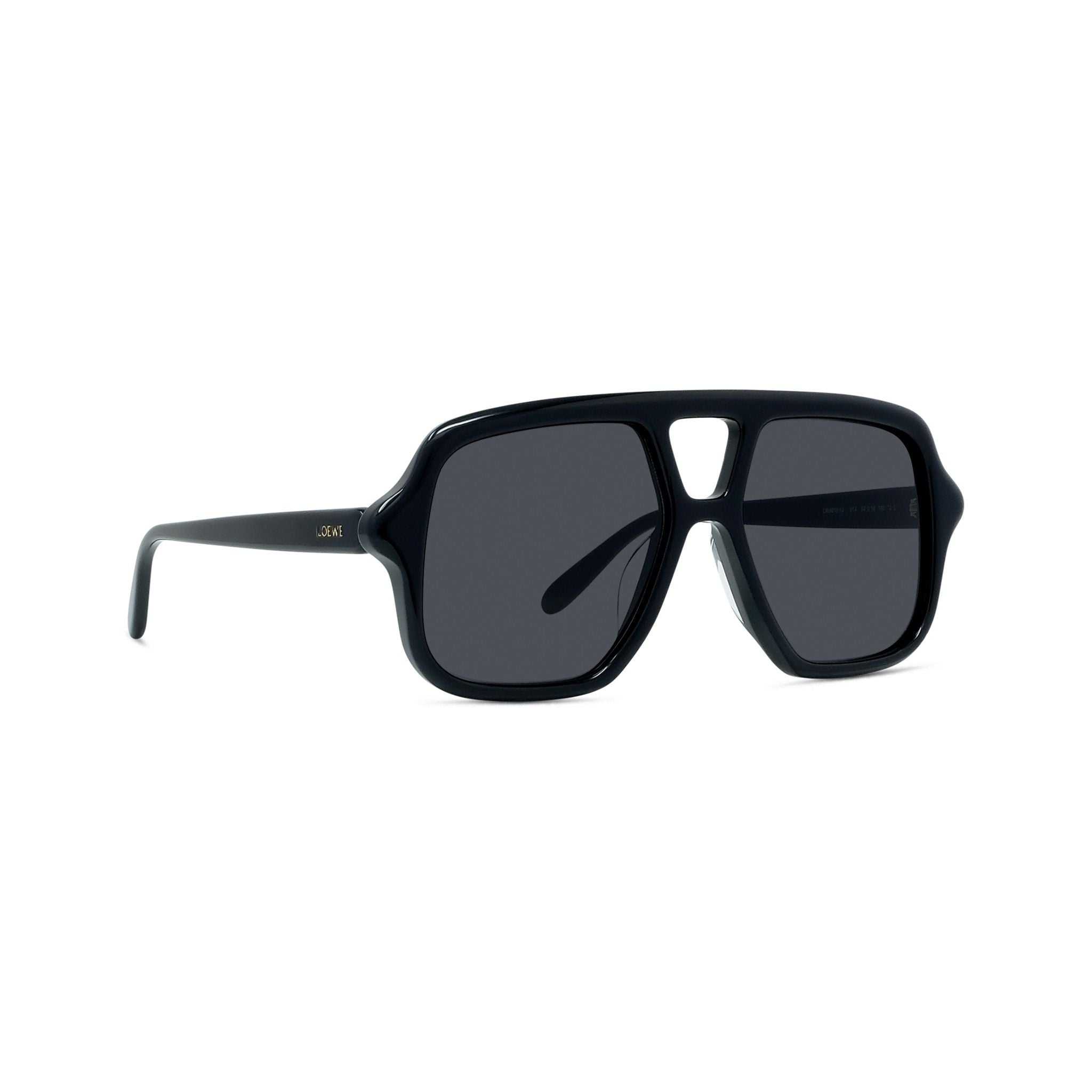 Black Lw40161U Oversized Square Sunglasses