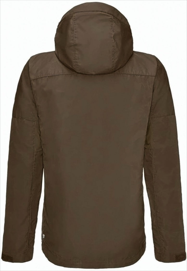G-1000 Fabric Brown Jacket With Adjustable Features And Functional Design
