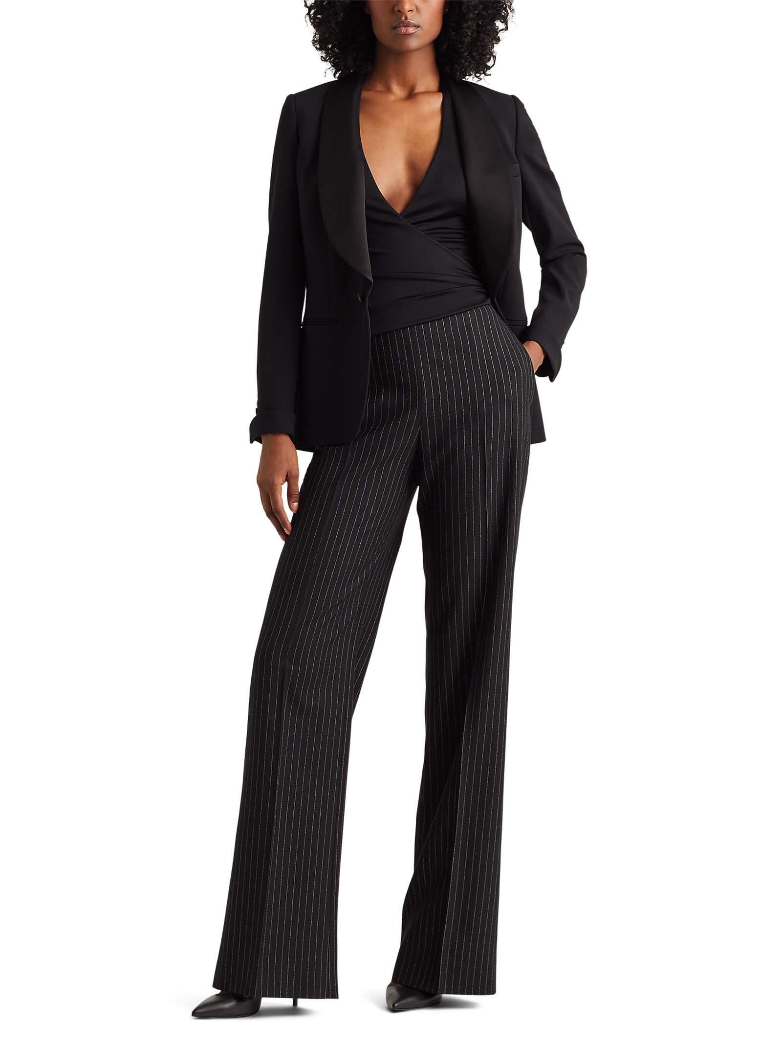 Tailored Black Tuxedo Jacket