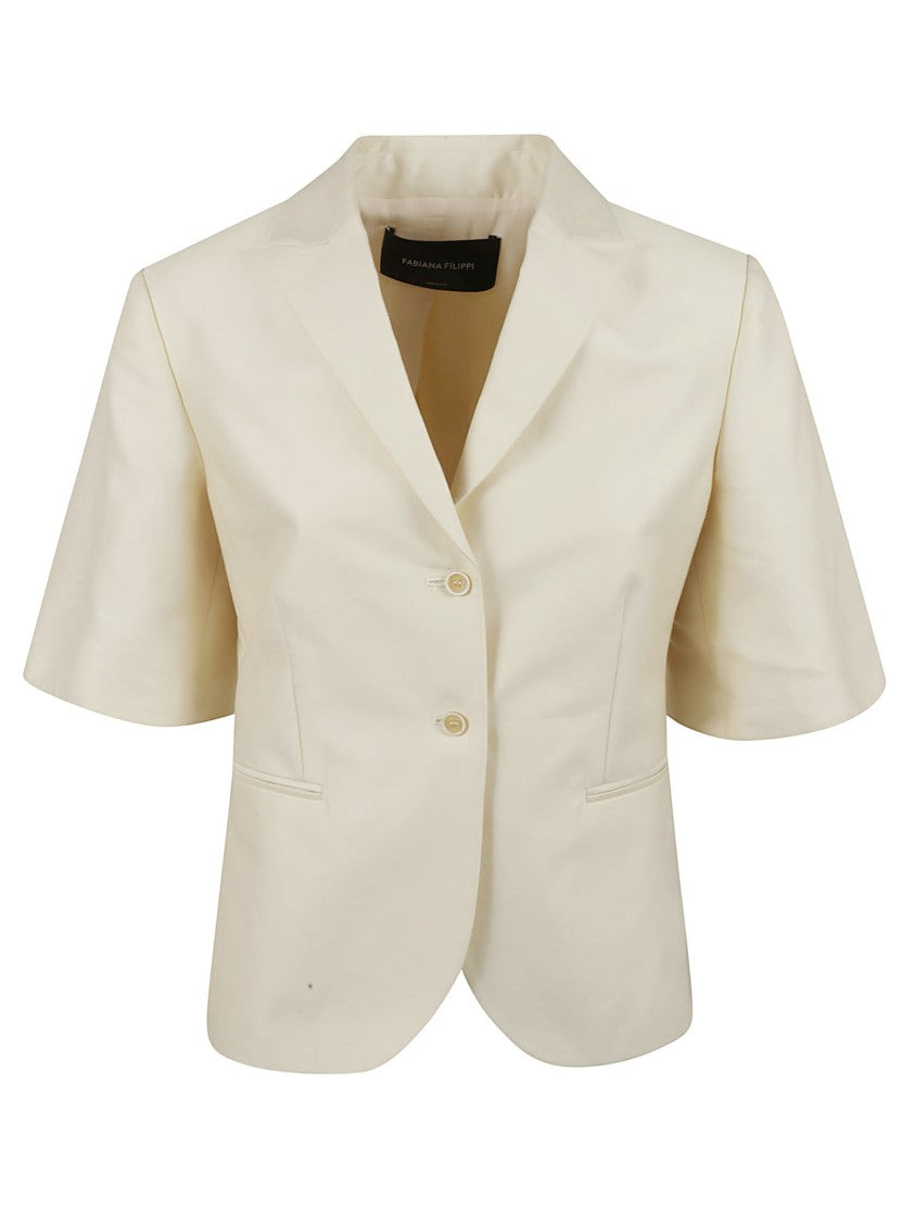 Tailored Yellow Jacket With Notched Lapel