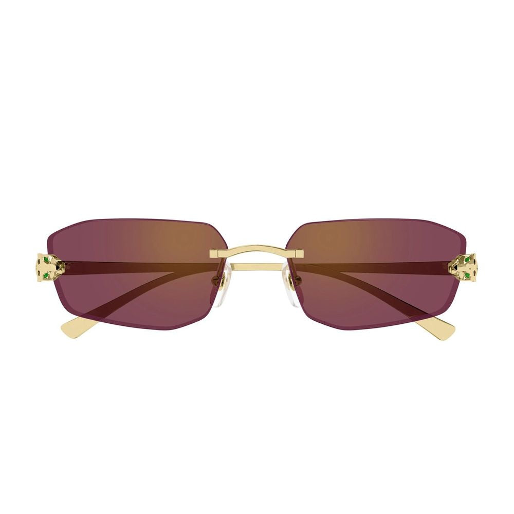 Ct0474S Panthère De Panthère De Cartier Rimless Sunglasses