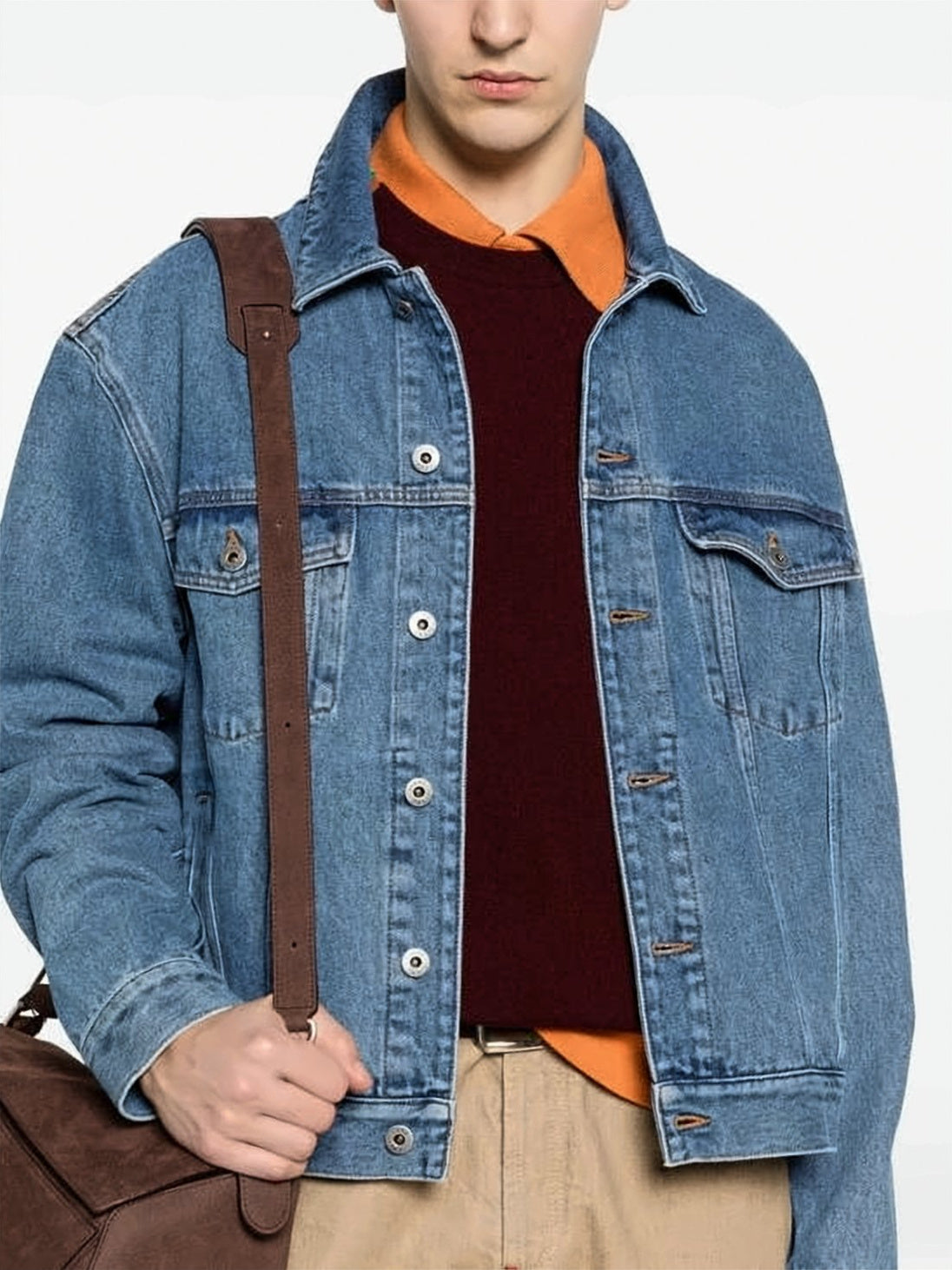 Classic Denim Jacket With Signature Accents