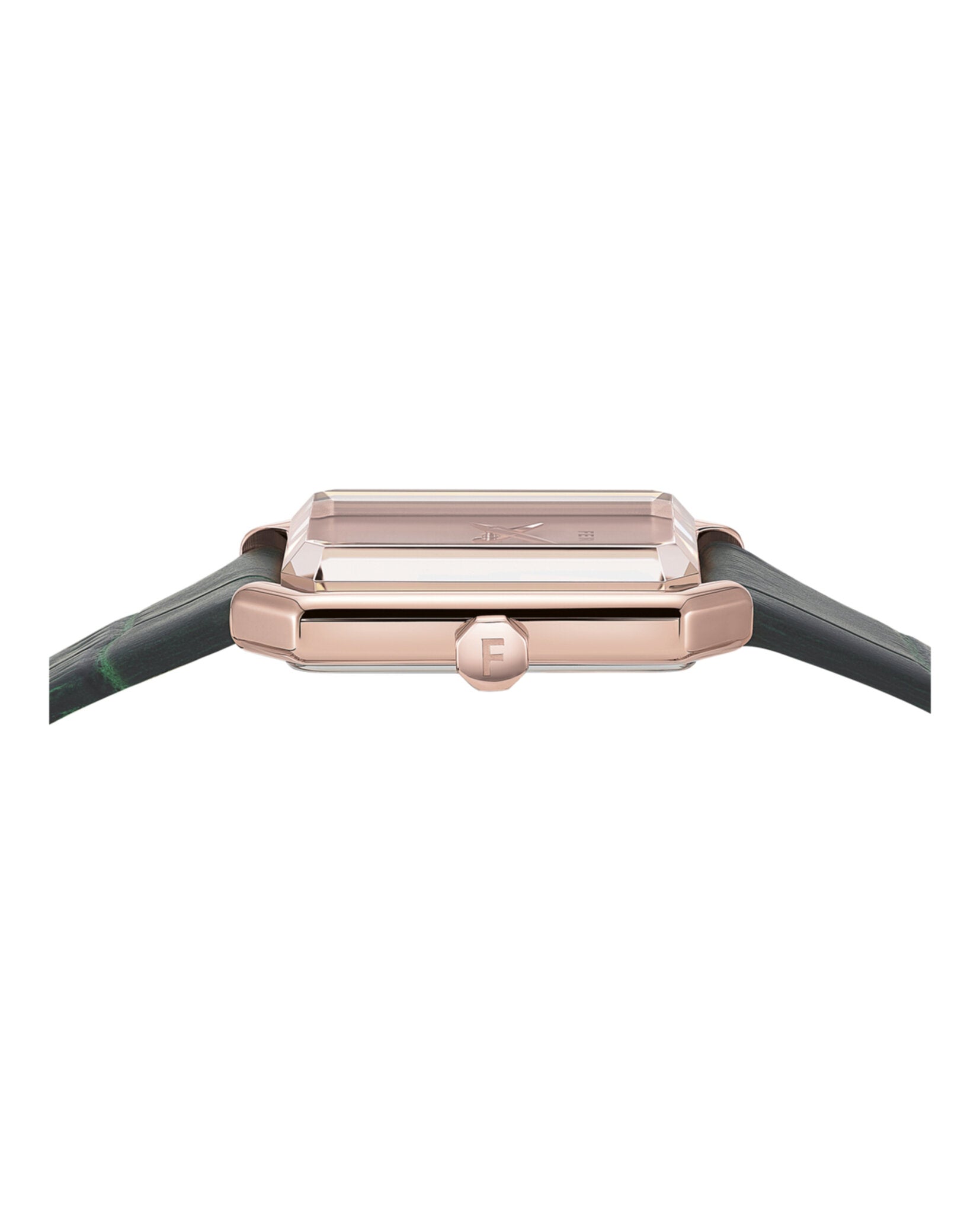 Crystal Leather Watch