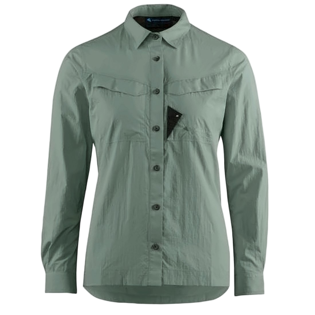 Tailored Button-Up Shirt With Classic Collar And Chest Pockets