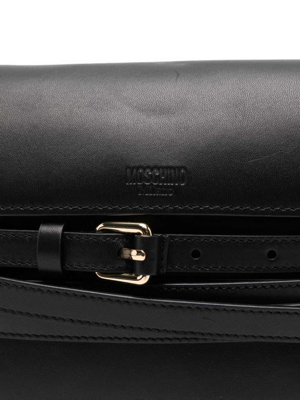 Structured Black Silk And Nylon Bag