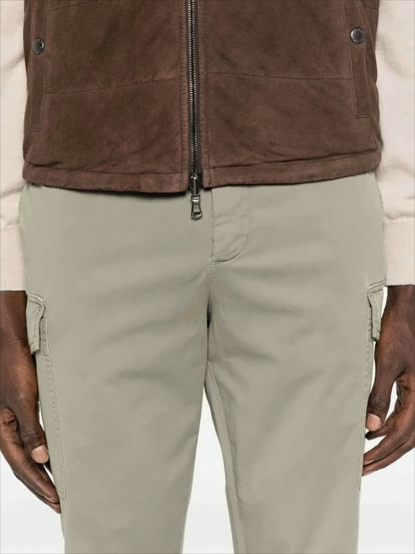 Straight-Leg Matte Finish Pants