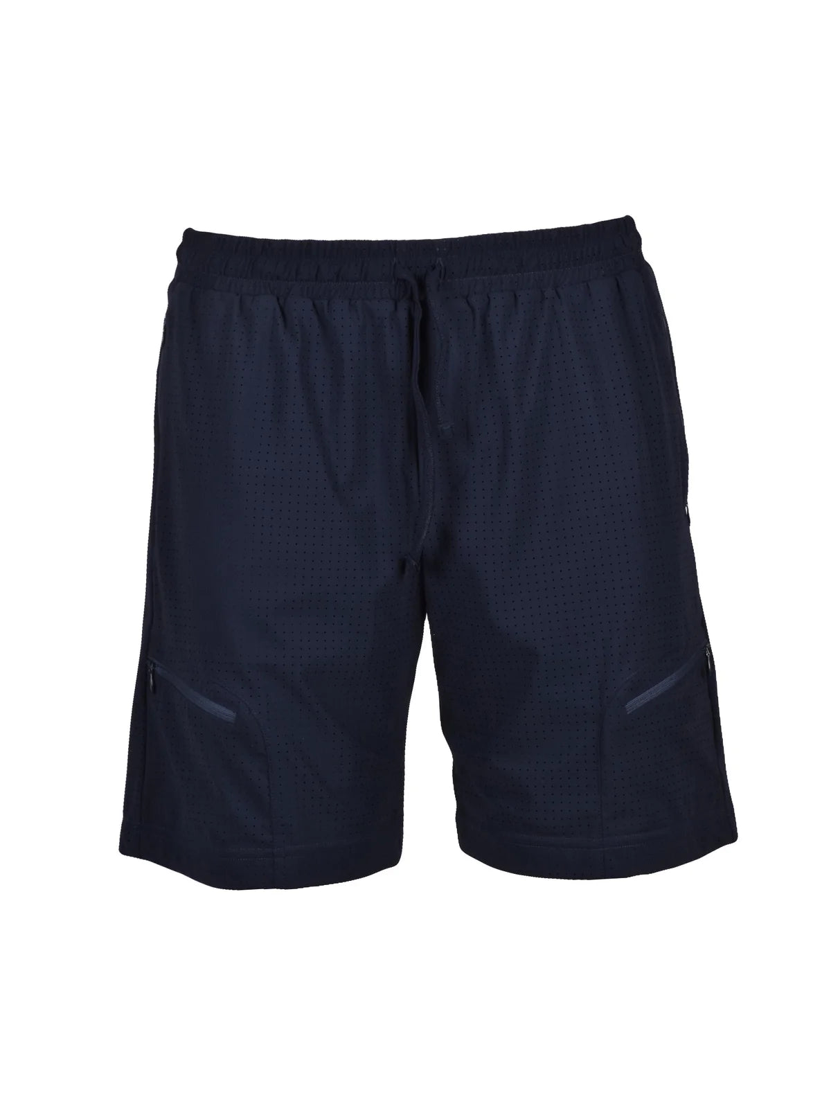 Blue Polyamide Elastane Technical Shorts
