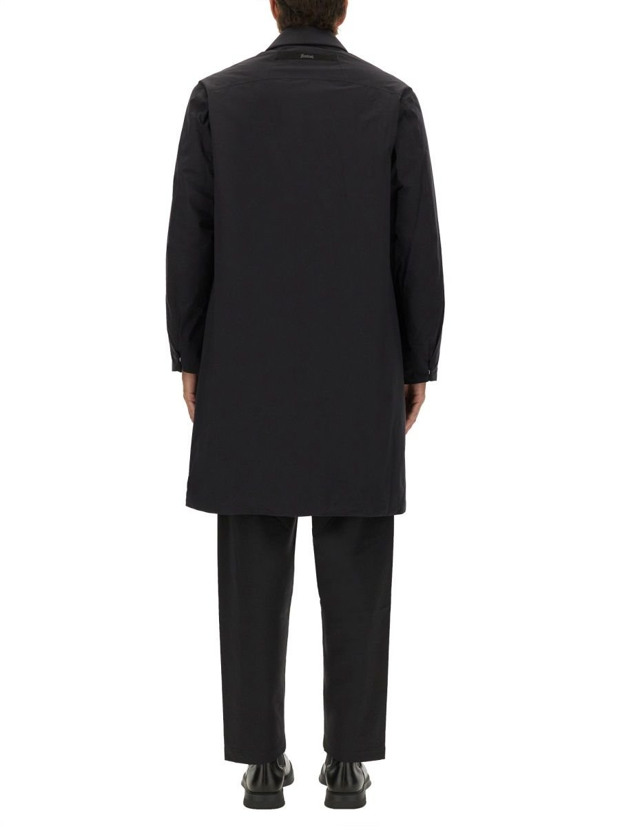 Long Sleek Rain Jacket