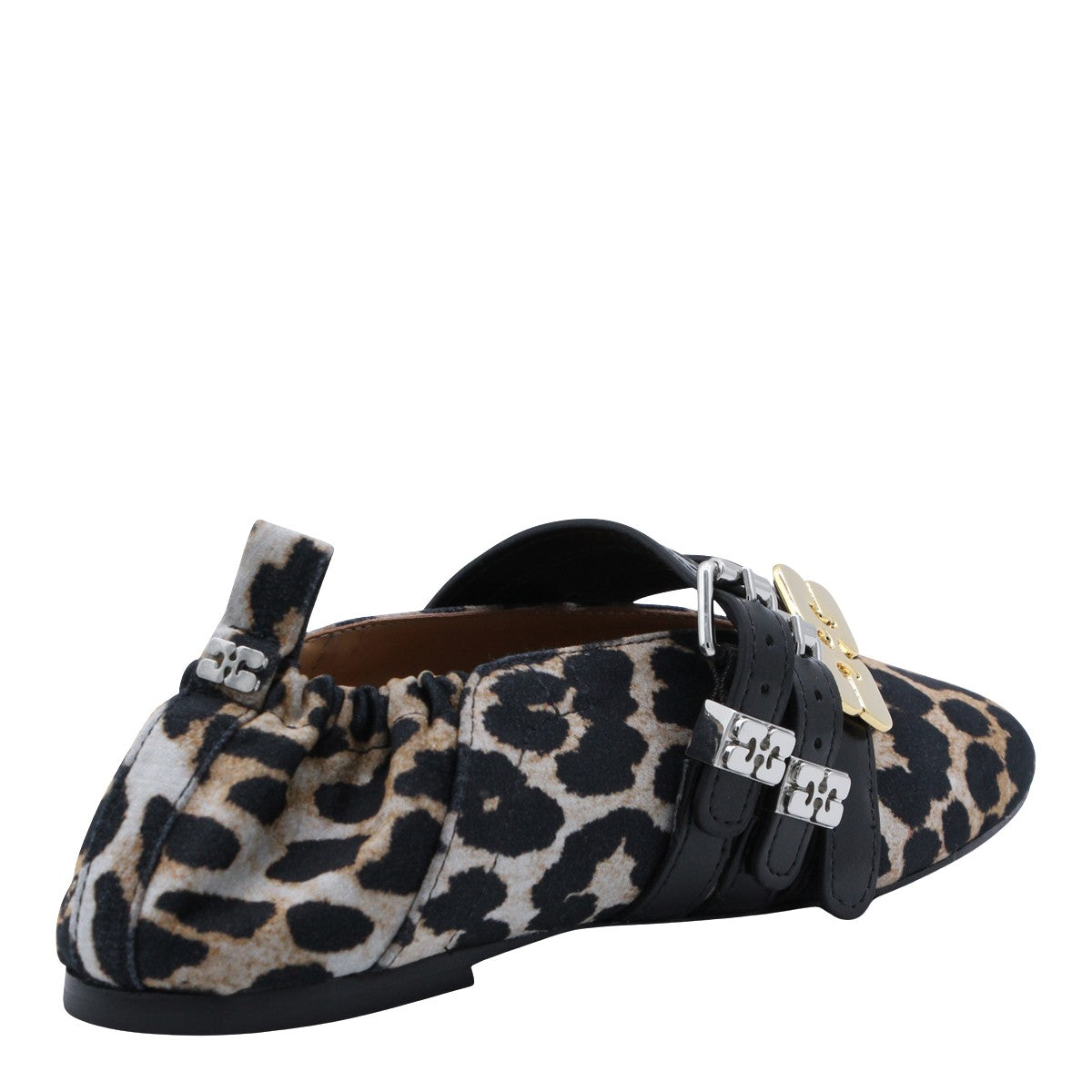 Pointed Toe Leopard Print Flats
