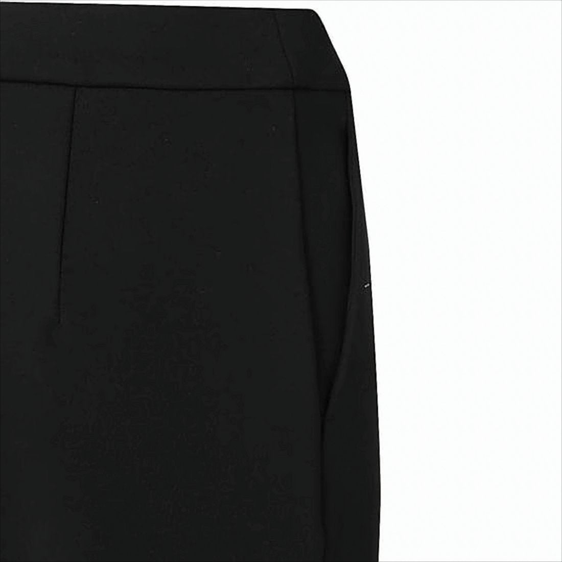 Slim Tapered Tailored Suit Pants With Smooth Waistband