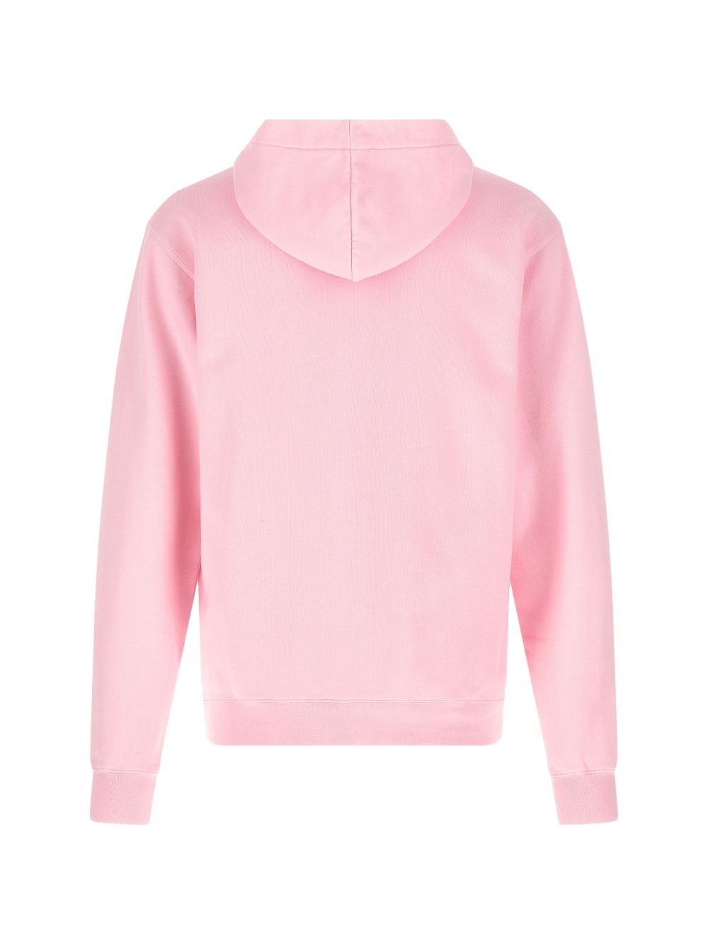 Pastel Pink Cotton Fleece Hoodie