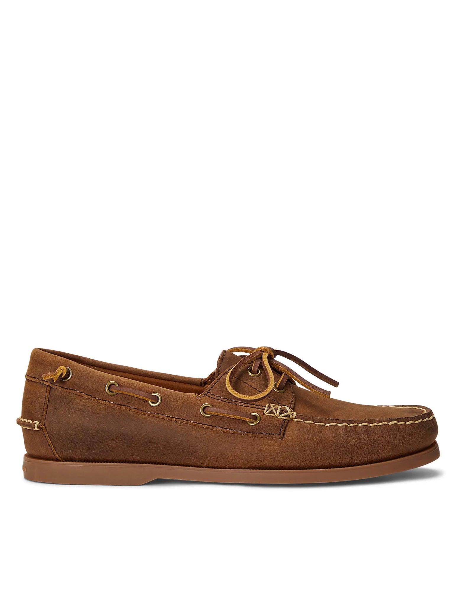 Brown Merton Leather Boat Shoes