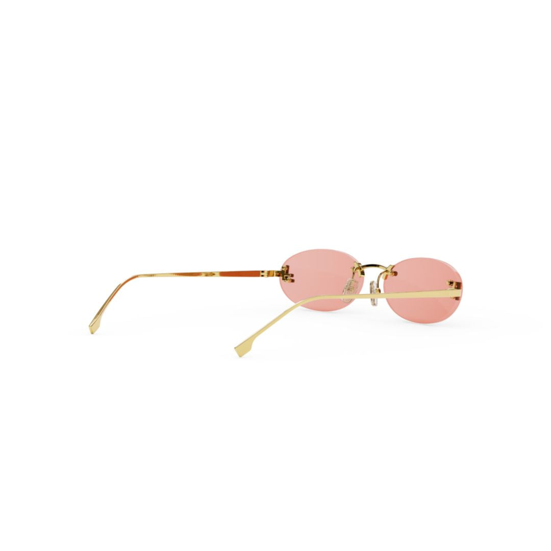 Fe4075us Rimless Sunglasses