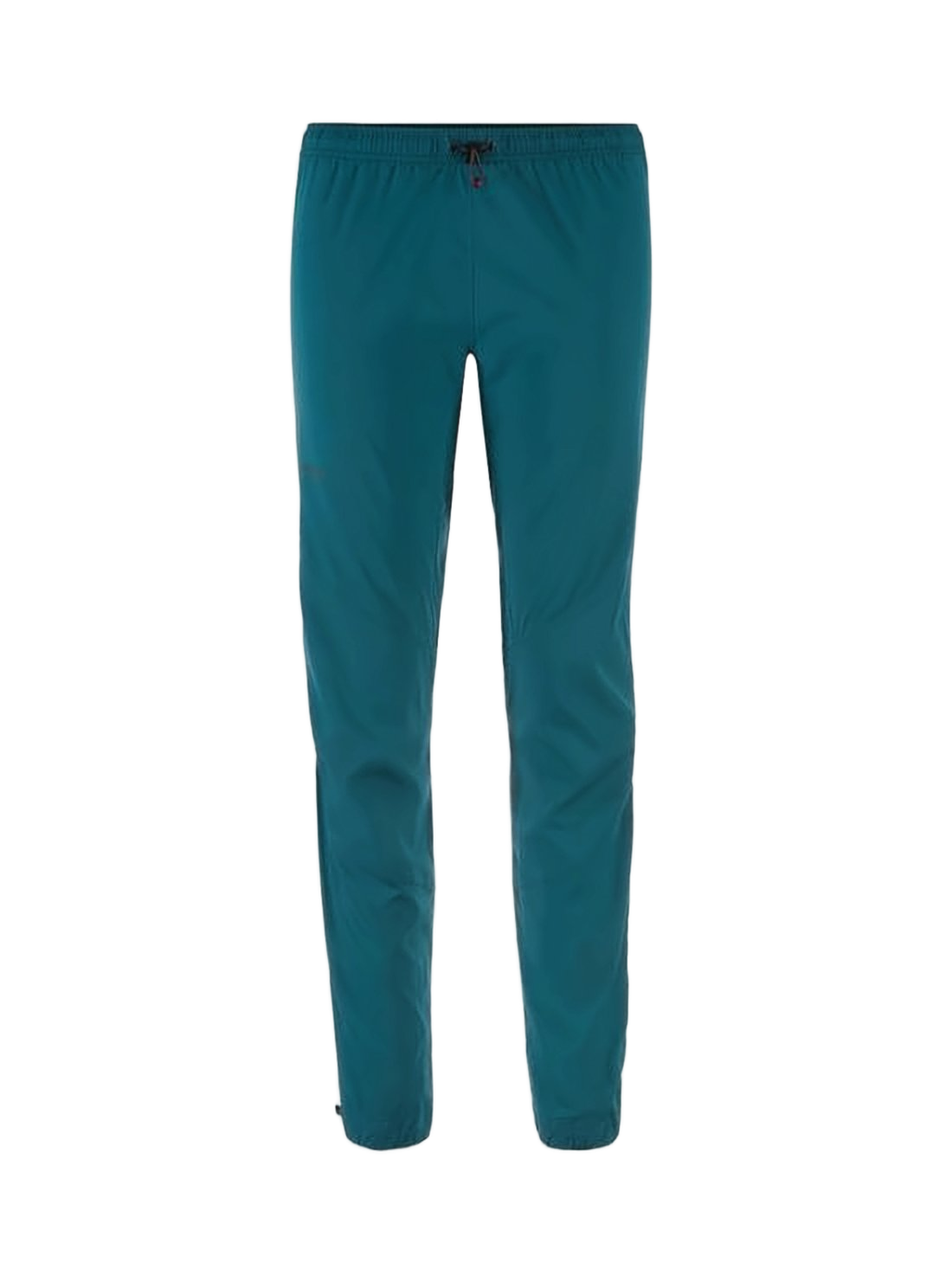 Streamlined Straight Pants With Elastic Waistband