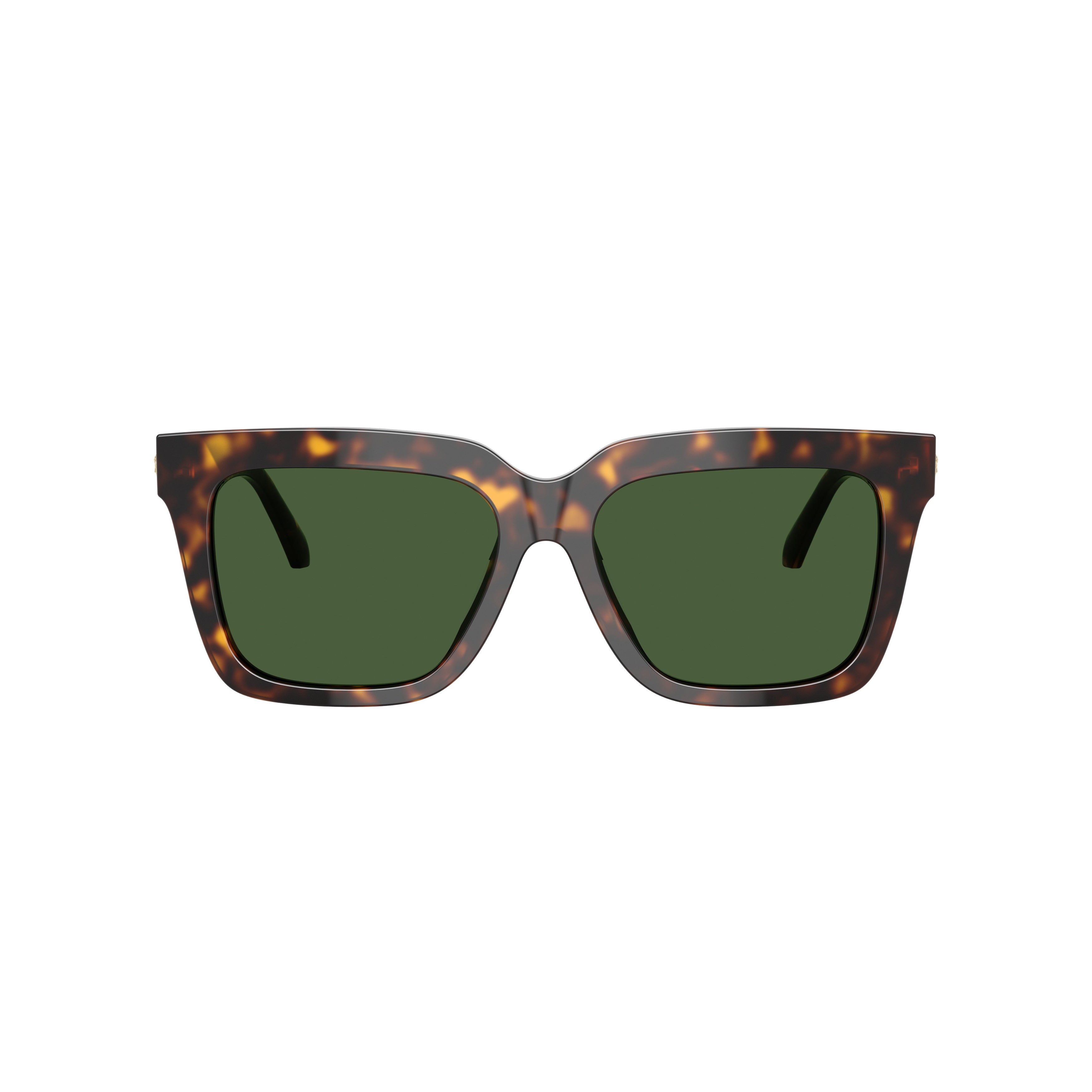 0ve4498 Tortoiseshell Square Frame Sunglasses