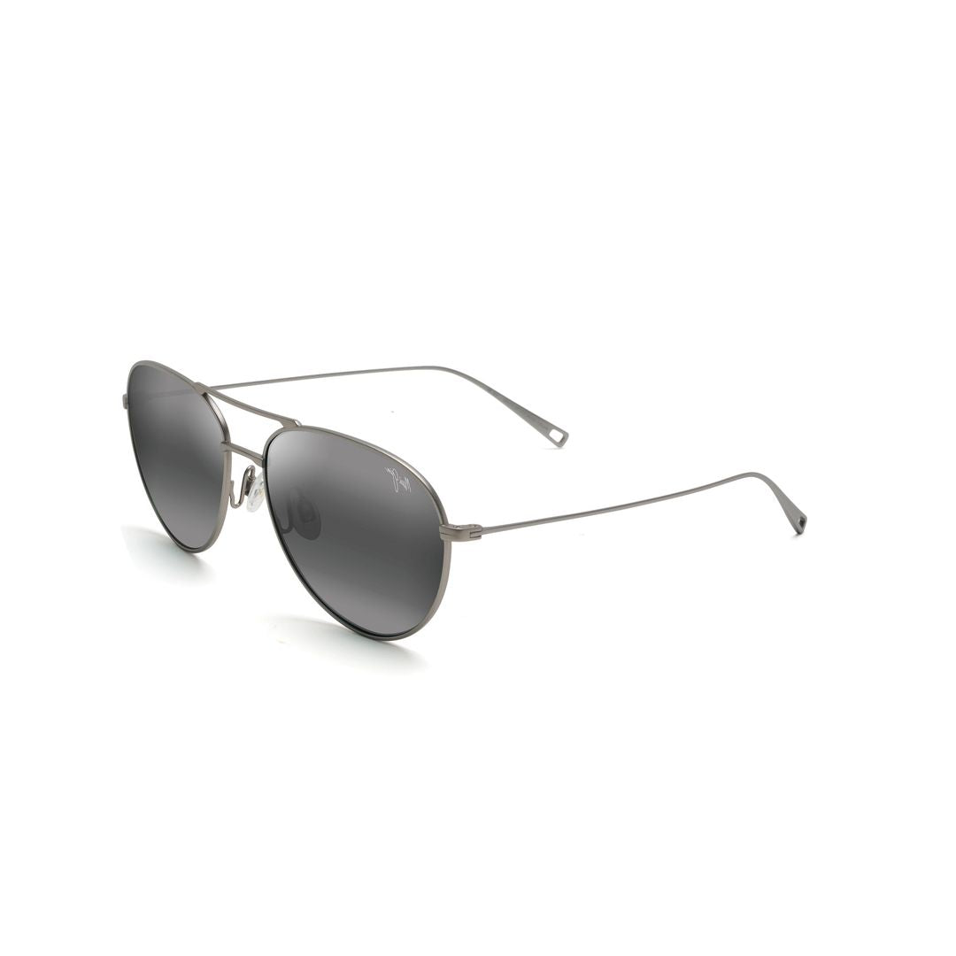 Walaka Metal Frame Aviator Sunglasses with Double Bridge Design