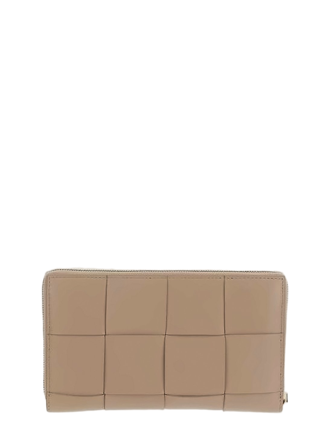 Woven Lambskin Long Wallet