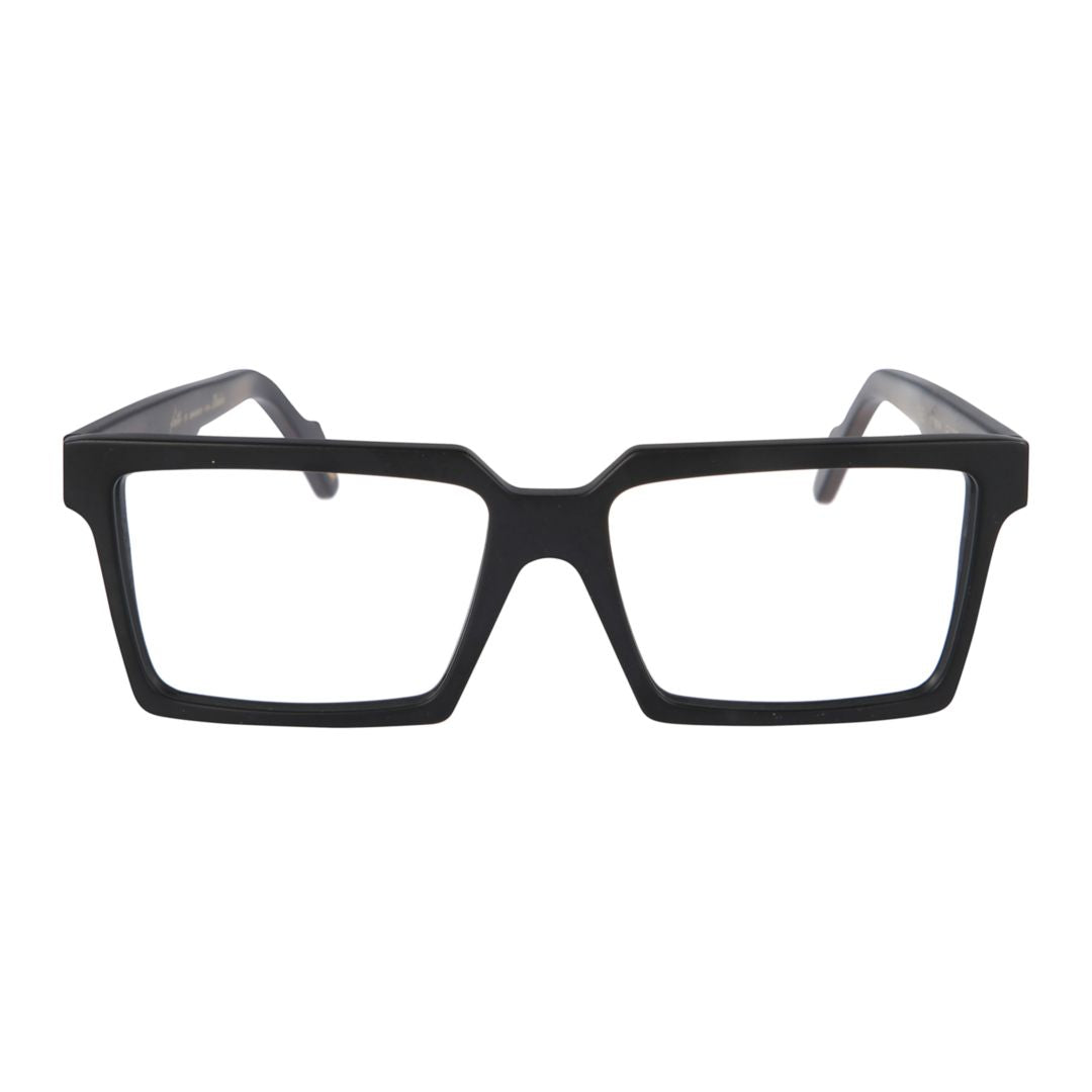Pierre Bold Rectangular Frame Sunglasses with Thick Rims
