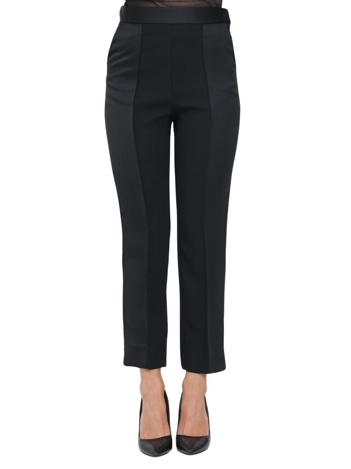 Simona Corsellini Viscose Trousers - Black