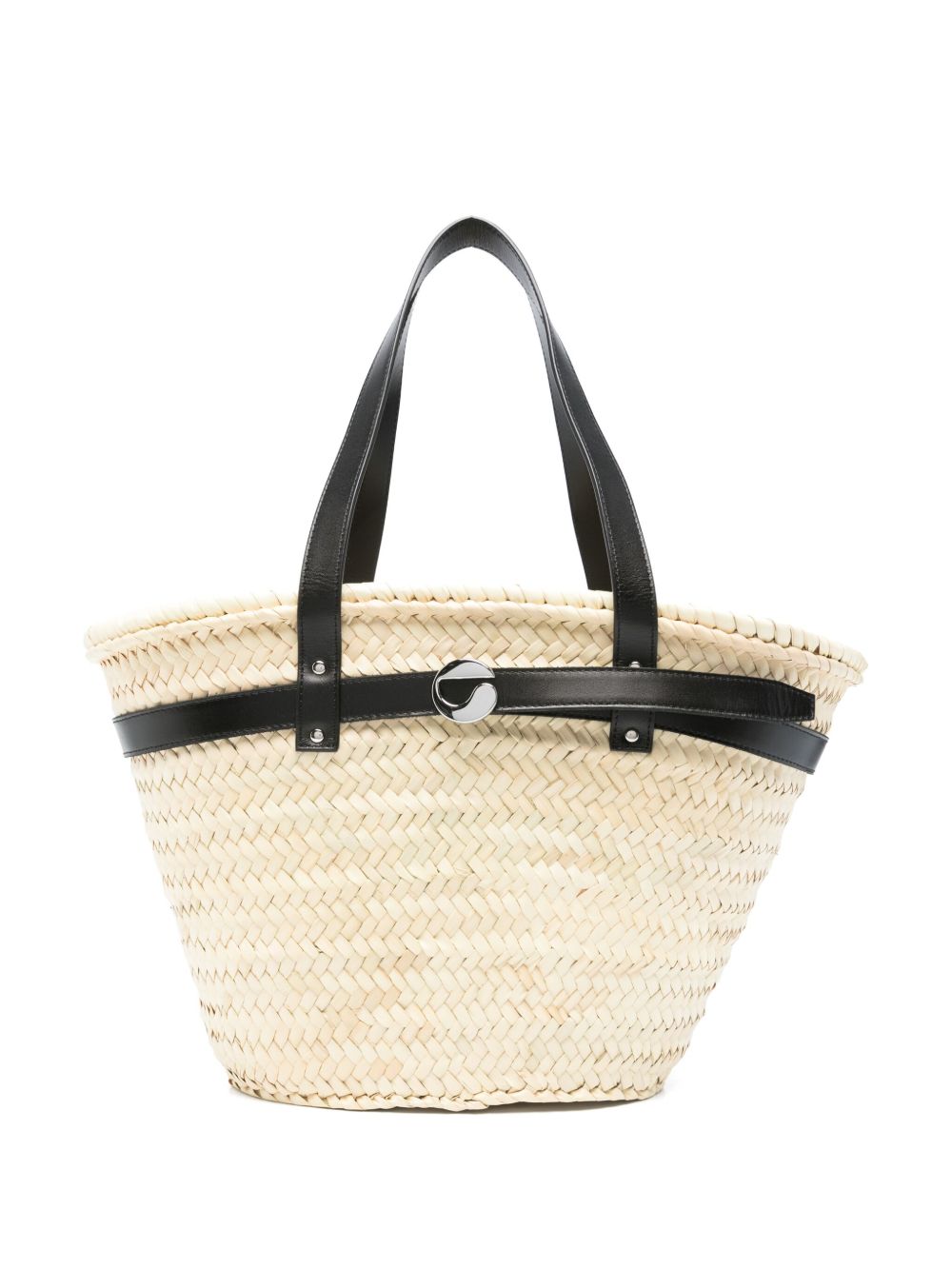 Woven Basket-Style Bag
