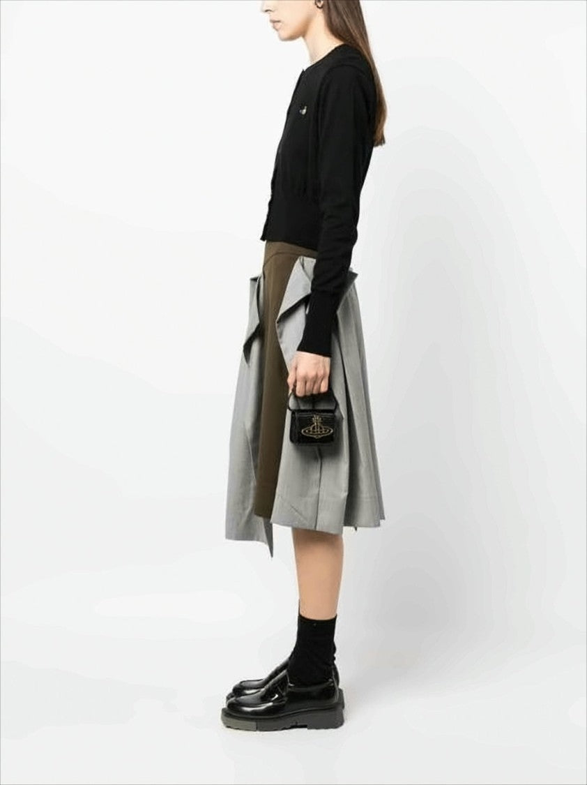 Structured Black Tote Bag with Crocodile-Like Pattern